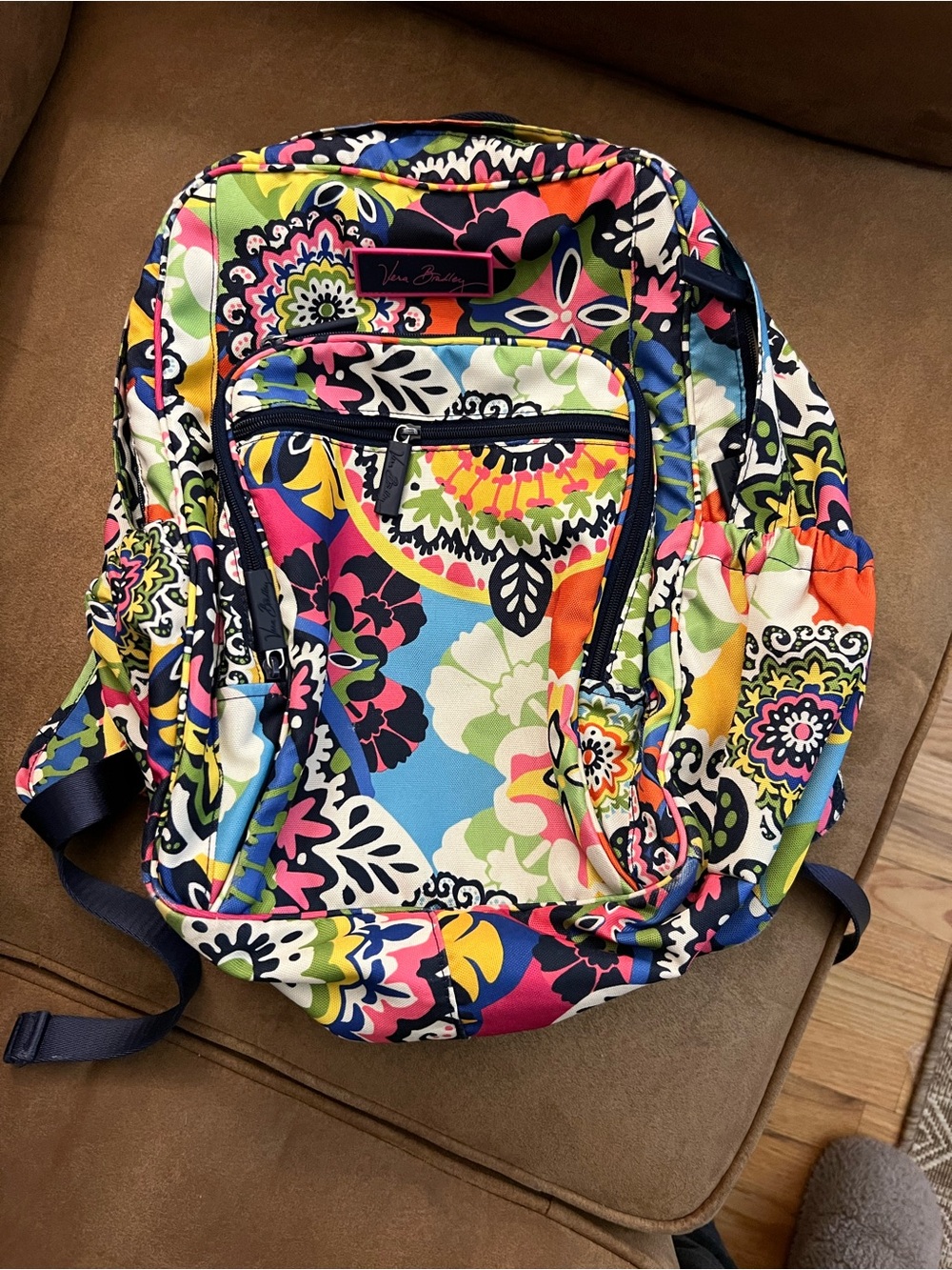 Vera Bradley “Rio” Floral Print Lighten Up Backpack